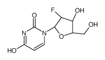 2'-Deoxy-2'-fluoro-L-uridine结构式