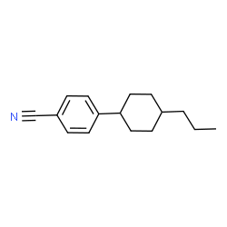 1-CYANO-4-(4-PROPYLCYCLOHEXYL)BENZENE Structure