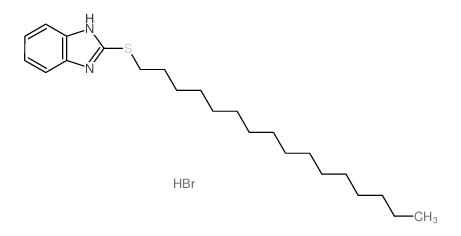 2-hexadecylsulfanyl-1H-benzoimidazole Structure