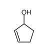 2-cyclopenten-1-ol Structure