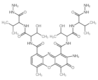 actinomycin analog Structure