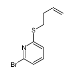 2-bromo-6-but-3-enylsulfanylpyridine Structure