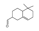 八氢-5,5-二甲基-2-萘甲醛结构式