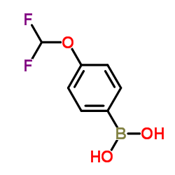 4-(Difluoromethoxy)phenylboronic Acid Structure