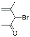 4-Penten-2-one,3-bromo-4-methyl-结构式
