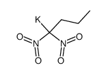 1,1-dinitro-butane, potassium salt结构式