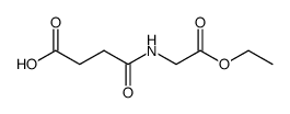 monosuccinyl glycine ethyl ester Structure