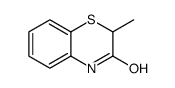 2-Methyl-2H-1,4-benzothiazin-3(4H)-one结构式