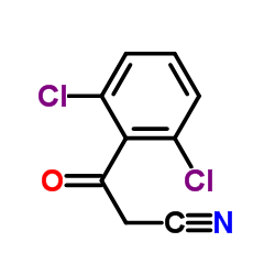 2,6-二氯苯甲酰基乙腈结构式