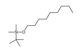 tert-butyl-dimethyl-nonoxysilane Structure