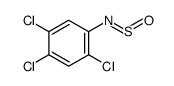 1,2,4-trichloro-5-(sulfinylamino)benzene结构式
