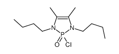 1,3-dibutyl-2-chloro-4,5-dimethyl-1,3,2λ5-diazaphosphole 2-oxide Structure