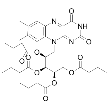 四丁酸核黄素酯结构式