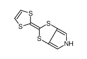 2-(1,3-dithiol-2-ylidene)-5H-[1,3]dithiolo[4,5-c]pyrrole结构式