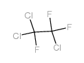 1,1,2-Trichlorotrifluoroethane structure