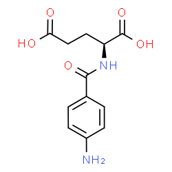 4-aminobenzoyl-poly-gamma-glutamate Structure