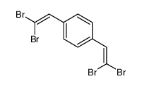 1,4-bis(2,2-dibromoethenyl)benzene Structure