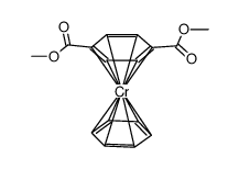 (Benzol)(terephthalsaeure-dimethylester)chrom(0)结构式