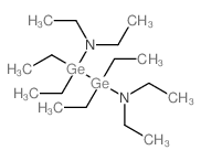 1,2-Digermanediamine, N,N,N,N,1,1,2,2-octaethyl-结构式