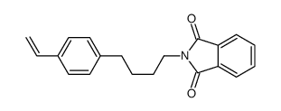 2-[4-(4-ethenylphenyl)butyl]isoindole-1,3-dione Structure