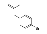 4-(2-甲基-2-丙烯-1-基)溴苯结构式