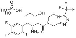 Sitagliptin Phosphate结构式