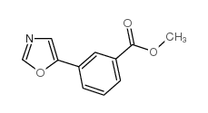 3-(5-噁唑基)苯甲酸甲酯结构式