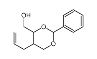 (2-phenyl-5-prop-2-enyl-1,3-dioxan-4-yl)methanol Structure