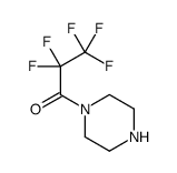 2,2,3,3,3-pentafluoro-1-piperazin-1-ylpropan-1-one Structure