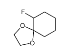 6-fluoro-1,4-dioxaspiro[4.5]decane结构式
