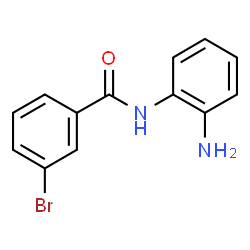 N-(2-Aminophenyl)-3-bromobenzamide结构式
