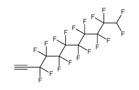 3,3,4,4,5,5,6,6,7,7,8,8,9,9,10,10,11,11-octadecafluoroundec-1-yne结构式