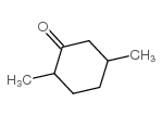 2,5-Dimethylcyclohexanone Structure