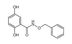 N-(benzyloxy)-2,5-dihydroxybenzamide结构式