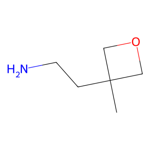 2-(3-Methyl-3-oxetanyl)ethanamine hydrochloride (1:1) Structure
