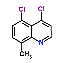 4,5-二氯-8-甲基喹啉结构式
