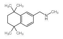 N-methyl-1-(5,5,8,8-tetramethyl-6,7-dihydronaphthalen-2-yl)methanamine Structure