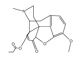 [(4R,4aS,7aR,12bS)-9-methoxy-3-methyl-7-oxo-2,4,7a,13-tetrahydro-1H-4,12-methanobenzofuro[3,2-e]isoquinoline-4a-yl] propanoate结构式