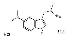 [3-(2-azaniumylpropyl)-1H-indol-5-yl]-dimethylazanium,dichloride Structure