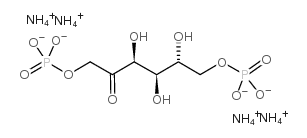 d(+)fructofuranose 1,6-diphosphate tetra(cyclohexylammonium) salt Structure