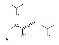 methyl 2-[bis(2-methylpropyl)alumanyl]prop-2-enoate Structure