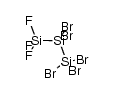 1,1,1,2,2-pentabromo-3,3,3-trifluorotrisilane结构式