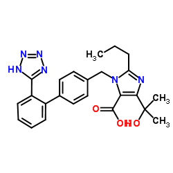 Olmesartan-d6 Acid Structure