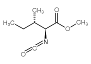 (2S,3S)-2-异氰酰基-3-甲基戊酸甲酯结构式