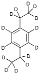 1,4-DIETHYLBENZENE-D14 Structure