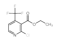 ETHYL 2-CHLORO-4-(TRIFLUOROMETHYL)NICOTINATE structure