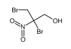 2,3-dibromo-2-nitropropan-1-ol Structure