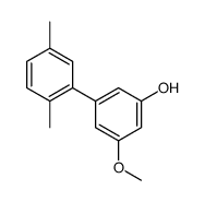 3-(2,5-dimethylphenyl)-5-methoxyphenol Structure