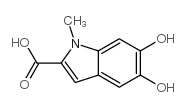 1H-Indole-2-carboxylicacid,5,6-dihydroxy-1-methyl-(9CI) Structure