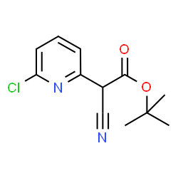 tert-butyl 2-(6-chloropyridin-2-yl)-2-cyanoacetate picture